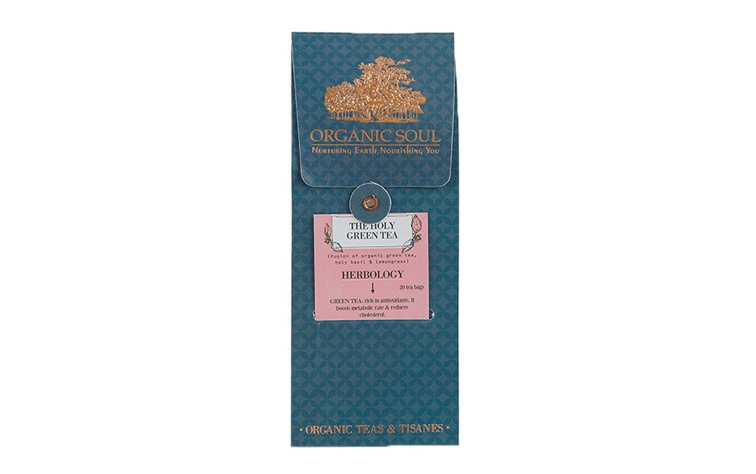 Organic Soul The Holy Green Tea    Box  36 grams